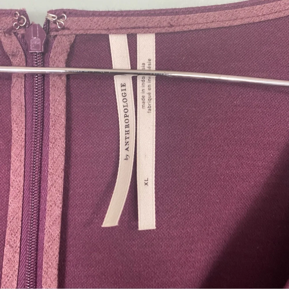 Anthropologie Sutton Pont Jumpsuit Purple Sz XL‎